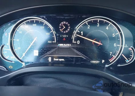 2019 BMW X4 M40I z USA, uszkodzony, nr VIN 5UXUJ5C56KLA93404